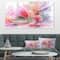 Designart - Lovely Painted Floral Design - Extra Large Floral Wall Art